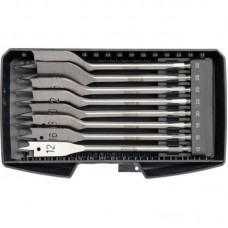 YATO Set 8 burghie plate pentru lemn, dimensiune 12-32 mm, prindere hexagonala 1/4", lungime 152 mm